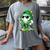 St Patrick Day Baseball Drip Ice Cream Men Boys Kids Women's Comfort Colors T-Shirt Gray