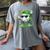 St Patrick Day Baseball Drip Ice Cream Baseball Player Men Women's Comfort Colors T-Shirt Gray St Patrick Day Baseball Drip Ice Cream Baseball Player Men Women's Comfort Colors T-Shirt Gray