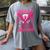 Strike Out Breast Cancer Baseball Ice Cream Drip Women's Comfort Colors T-Shirt Gray Strike Out Breast Cancer Baseball Ice Cream Drip Women's Comfort Colors T-Shirt Gray