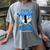 T1D Warrior Baseball Drip Diabetes Awareness Blue Ribbon Women's Comfort Colors T-Shirt Gray T1D Warrior Baseball Drip Diabetes Awareness Blue Ribbon Women's Comfort Colors T-Shirt Gray