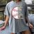 It Takes a Lot Of Balls To Be a Baseball Mom Women's Comfort Colors T-Shirt Gray It Takes a Lot Of Balls To Be a Baseball Mom Women's Comfort Colors T-Shirt Gray