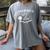 I Teach My Kids To Hit And Steal Baseball Mom Women's Comfort Colors T-Shirt Gray I Teach My Kids To Hit And Steal Baseball Mom Women's Comfort Colors T-Shirt Gray