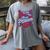 Team Boricua Puerto Rico Baseball Coqui Frog Pava Hat Fan Women's Comfort Colors T-Shirt Gray