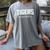 Tigers Baseball Inspired Women's Comfort Colors T-Shirt Gray Tigers Baseball Inspired Women's Comfort Colors T-Shirt Gray