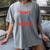Tired Baseball Mom Club Baseball Mama Mother's Day Women's Comfort Colors T-Shirt Gray