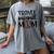 Travel Baseball Mom Travel Team Game Day Travel Sports Mom Women's Comfort Colors T-Shirt Gray Travel Baseball Mom Travel Team Game Day Travel Sports Mom Women's Comfort Colors T-Shirt Gray