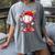 Valentine Baseball Heart Drip Sport Love Valentines Day Boys Women's Comfort Colors T-Shirt Gray Valentine Baseball Heart Drip Sport Love Valentines Day Boys Women's Comfort Colors T-Shirt Gray
