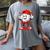 Valentine Baseball Heart Sports Men Boys Kid Women's Comfort Colors T-Shirt Gray Valentine Baseball Heart Sports Men Boys Kid Women's Comfort Colors T-Shirt Gray