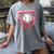 Valentines Baseball Boys Ice Cream Drip Heart Youth Kids Women's Comfort Colors T-Shirt Gray Valentines Baseball Boys Ice Cream Drip Heart Youth Kids Women's Comfort Colors T-Shirt Gray