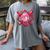 Valentines Day Baseball Boys Ice Cream Drip Heart Youth Kids Women's Comfort Colors T-Shirt Gray Valentines Day Baseball Boys Ice Cream Drip Heart Youth Kids Women's Comfort Colors T-Shirt Gray