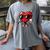 Valentines Day Baseball Heart Bat Sunglasses Men Boys Kids Women's Comfort Colors T-Shirt Gray Valentines Day Baseball Heart Bat Sunglasses Men Boys Kids Women's Comfort Colors T-Shirt Gray