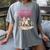 Valentine’s Day Western Life Cowboys Cupid Howdy Valentine Raglan Baseball Tee Women's Comfort Colors T-Shirt Gray