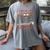 Women's 100 Days Of School Boys Kids Baseball Women's Comfort Colors T-Shirt Gray Women's 100 Days Of School Boys Kids Baseball Women's Comfort Colors T-Shirt Gray