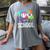 Women's 100 Days Of School Dripping Baseball Boys Kids Teacher Women's Comfort Colors T-Shirt Gray Women's 100 Days Of School Dripping Baseball Boys Kids Teacher Women's Comfort Colors T-Shirt Gray