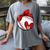 Womens Custom Baseball Mom Number 12 Heart For Mom Mommy Women's Comfort Colors T-Shirt Gray