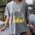 Women's Fallout TV Series Lucy Do Unto Others Baseball Bat Gamer Women's Comfort Colors T-Shirt Gray