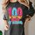 100 Days Of School Baseball Drip 100th Day Of School Women's Comfort Colors T-Shirt Pepper