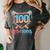 100 Days Of School Baseball Drip 100 Days Of School Women's Comfort Colors T-Shirt Pepper