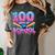 100 Days Of School Baseball Dripping Ice Cream 100th Day Women's Comfort Colors T-Shirt Pepper