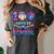 100 Days Of School Baseball Sports Drip Graphic Women's Comfort Colors T-Shirt Pepper
