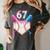 6 7 Baseball Dripping Six Seven Gen Alpha Slang Women's Comfort Colors T-Shirt Pepper 6 7 Baseball Dripping Six Seven Gen Alpha Slang Women's Comfort Colors T-Shirt Pepper