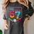 I Was 6 Now Im 7 Ice Cream Drip Baseball For Men Women Kids Women's Comfort Colors T-Shirt Pepper I Was 6 Now Im 7 Ice Cream Drip Baseball For Men Women Kids Women's Comfort Colors T-Shirt Pepper