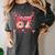 6 7 Melting Number Arrow Baseball Drip Valentine's Day Women's Comfort Colors T-Shirt Pepper