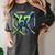 67 Baseball Drip Effect Urban Tee Style 6-7 Meme Graphic Premium Tri-Blend Women's Comfort Colors T-Shirt Pepper
