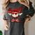 67 Valentine Day Baseball Chocolate Ice Cream Drip Women's Comfort Colors T-Shirt Pepper