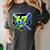 Awesome 67 Baseball Drip Effect Baseball 6-7 Meme Graphic Premium Tri-Blend Women's Comfort Colors T-Shirt Pepper