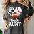 Ball Aunt Heart Football Baseball Hockey Game Day Women's Comfort Colors T-Shirt Pepper