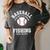 Baseball & Fishing Women's Comfort Colors T-Shirt Pepper Baseball & Fishing Women's Comfort Colors T-Shirt Pepper
