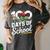 Baseball Dinosaur 100 Days Of School Kids Theme Women's Comfort Colors T-Shirt Pepper