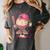 Baseball Drip Ice Cream Breast Cancer Awareness Boys & Girls Women's Comfort Colors T-Shirt Pepper