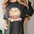 Baseball Drip Ice Cream Melting Illustration Women's Comfort Colors T-Shirt Pepper