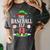 The Baseball Elf Christmas Sport Lovers Xmas Elf Women's Comfort Colors T-Shirt Pepper The Baseball Elf Christmas Sport Lovers Xmas Elf Women's Comfort Colors T-Shirt Pepper