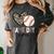 Baseball Game Day Vibes Baseball Mom Mama Leopard Cute Women's Comfort Colors T-Shirt Pepper