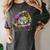 Baseball Glove Ice Cream Mardi Gras Dripping Boys Youth Kids Women's Comfort Colors T-Shirt Pepper
