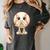 Baseball With Heart Hands Love Cute Baseball Women's Comfort Colors T-Shirt Pepper