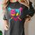 Baseball Ice Cream Drip 67 Meme Six Seven 67th Birthday Women's Comfort Colors T-Shirt Pepper