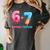 Baseball Ice Cream Drip 67 Official Teenager 13th Birthday Women's Comfort Colors T-Shirt Pepper