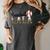 Baseball Lala Women BallPark Lala Baseball Mom Mother's Day Women's Comfort Colors T-Shirt Pepper