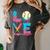 Baseball Love Drip Ice Cream Colorful Baseball Women's Comfort Colors T-Shirt Pepper