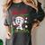 Baseball Mama Christmas Santa Hat Xmas Softball Mom Women's Comfort Colors T-Shirt Pepper Baseball Mama Christmas Santa Hat Xmas Softball Mom Women's Comfort Colors T-Shirt Pepper