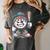Baseball Mascot Attitude Graffiti Splash Bat Cap Women's Comfort Colors T-Shirt Pepper Baseball Mascot Attitude Graffiti Splash Bat Cap Women's Comfort Colors T-Shirt Pepper