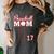 Baseball Mom 17 Number 17 Jersey Team Numbered Jersey Women's Comfort Colors T-Shirt Pepper Baseball Mom 17 Number 17 Jersey Team Numbered Jersey Women's Comfort Colors T-Shirt Pepper