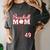 Baseball Mom 49 Number 49 Jersey Team Numbered Jersey Women's Comfort Colors T-Shirt Pepper Baseball Mom 49 Number 49 Jersey Team Numbered Jersey Women's Comfort Colors T-Shirt Pepper