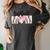 Baseball Mom Coquette Women Girls Baseball Mama Women's Comfort Colors T-Shirt Pepper