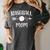 Baseball Mom Cute Grandson Player Arrow Heart Family Women's Comfort Colors T-Shirt Pepper Baseball Mom Cute Grandson Player Arrow Heart Family Women's Comfort Colors T-Shirt Pepper