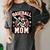 Baseball Mom Dog Mother's In My Baseball Mom Era Women's Comfort Colors T-Shirt Pepper Baseball Mom Dog Mother's In My Baseball Mom Era Women's Comfort Colors T-Shirt Pepper